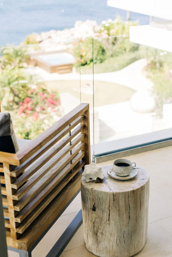 Balcony and Sea View