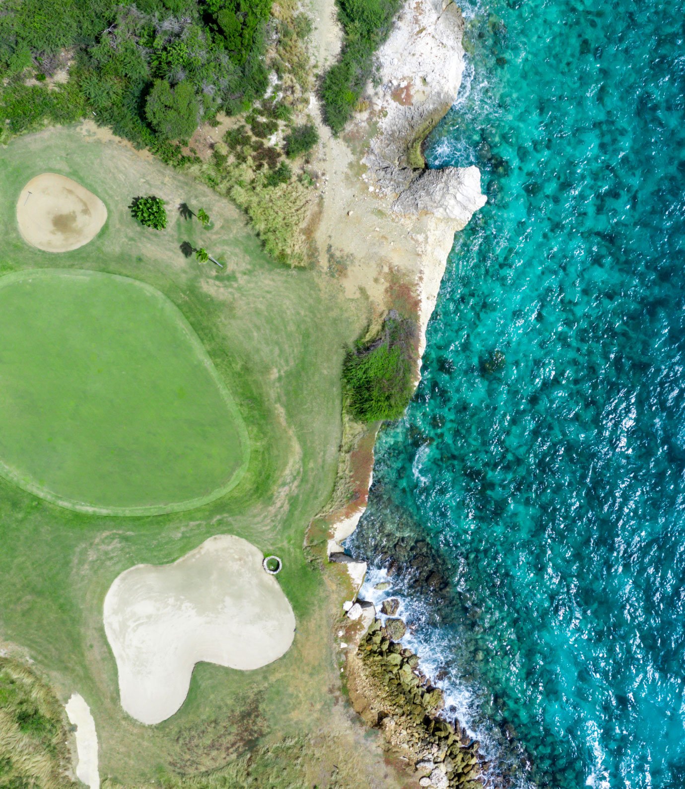 Gold Course Aerial View