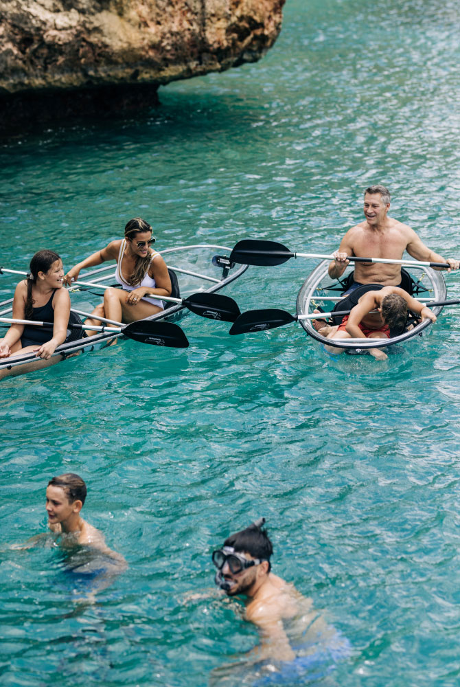 Snorkelling and Canoeing - Watersports