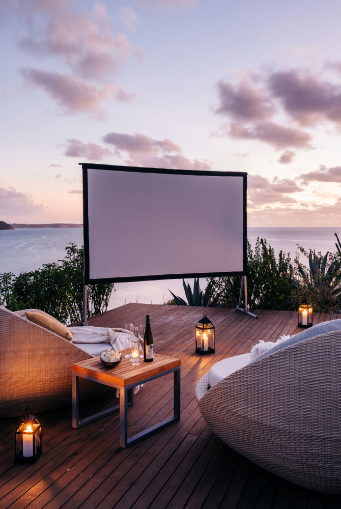 Outdoor Private Cinema Experience