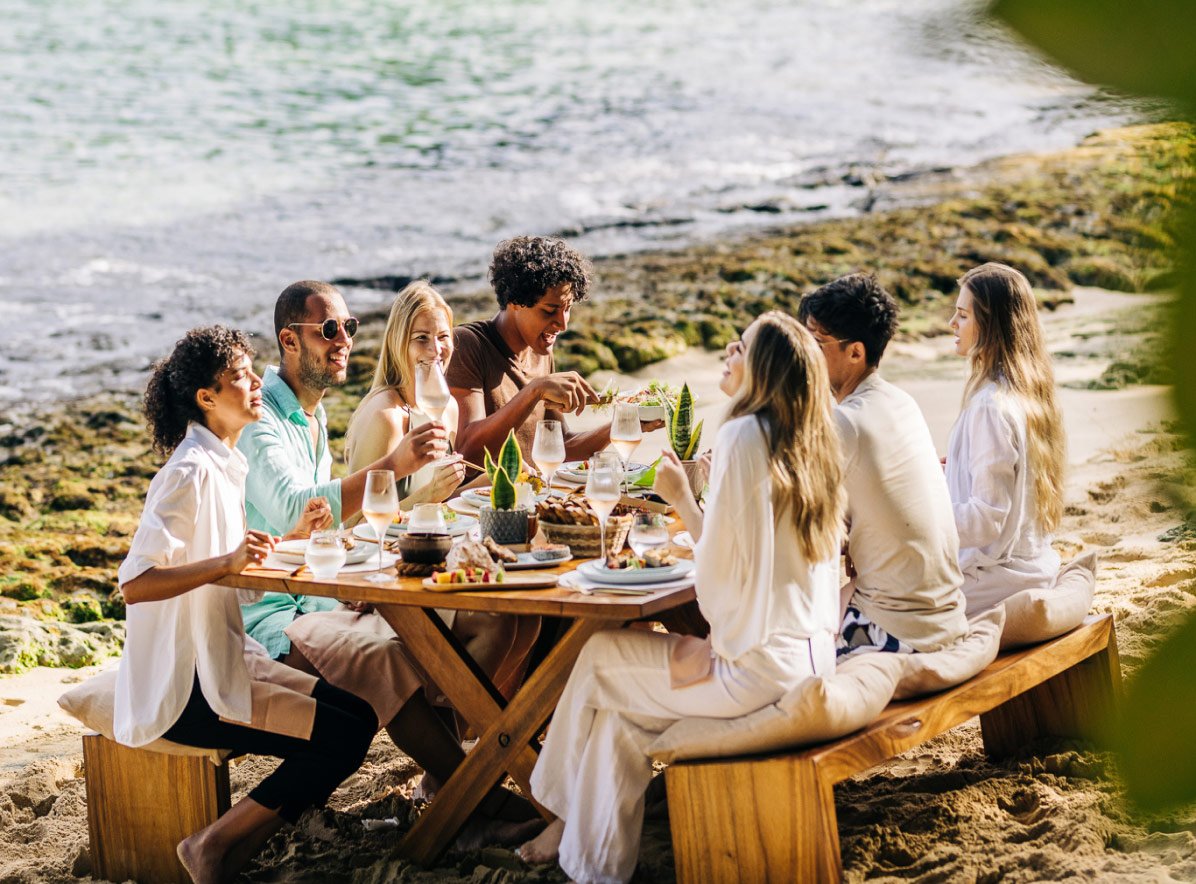 Private Beach Dining for Groups - Dominican Republic