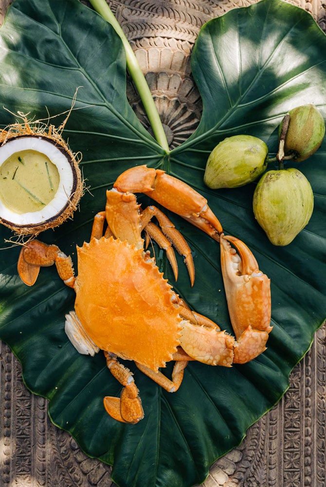 Fresh Crab and Coconut Curry