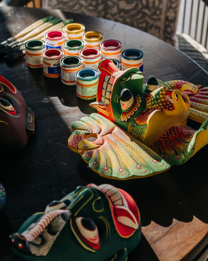 Children's Activities - Mask Painting
