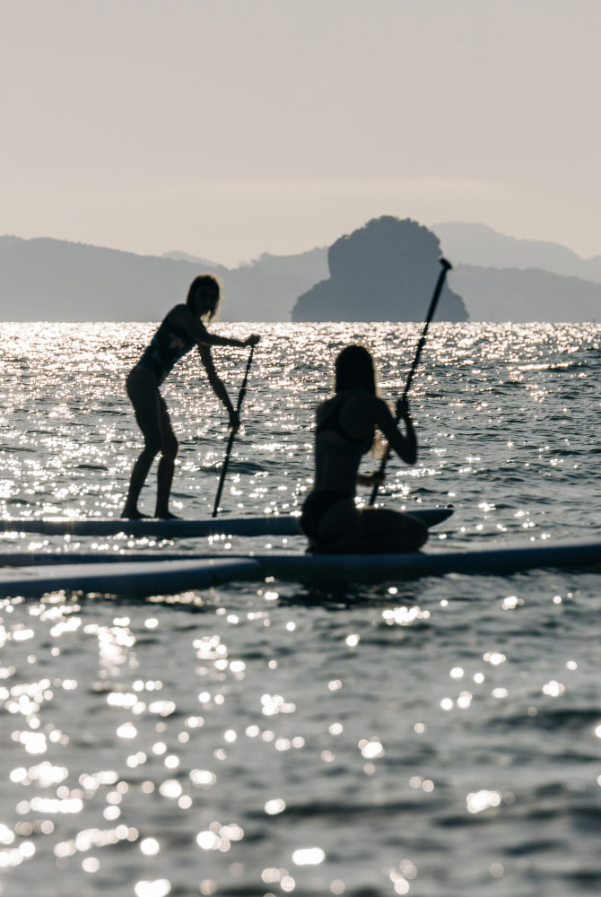Paddle Boarding and Water Sports