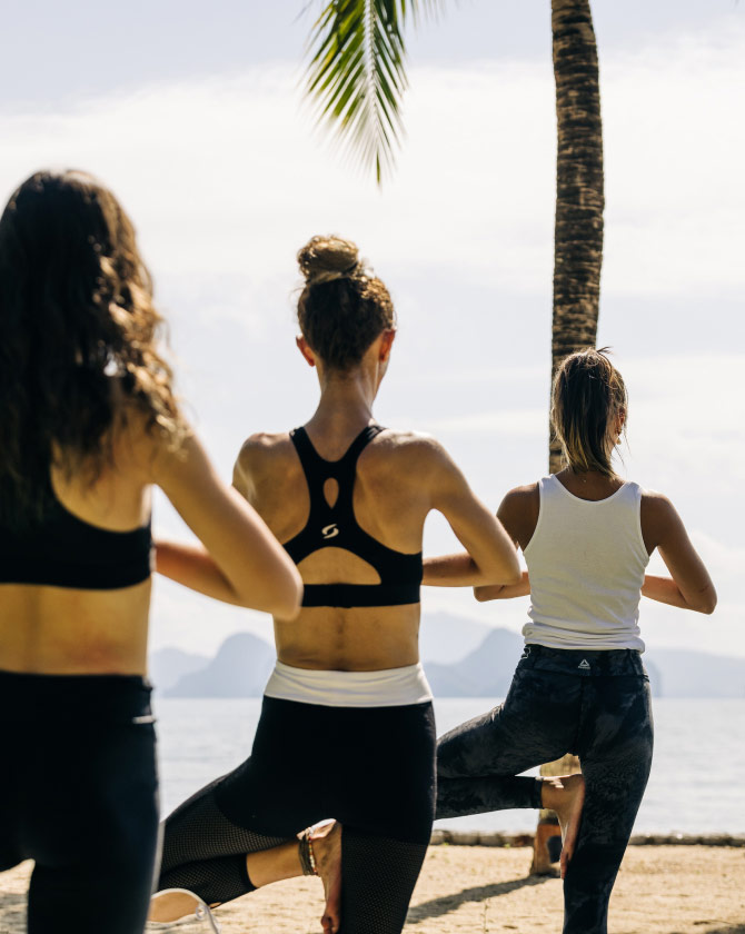 Private Yoga Classes On the Beach